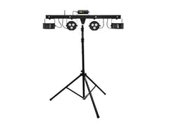 EUROLITE Set LED KLS Laser Bar FX Light Set + M-4-kaiutinjärjestelmän teline