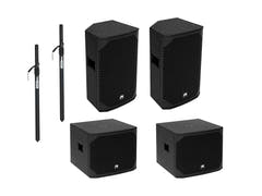 OMNITRONIC PA Set AZX aktiivinen M