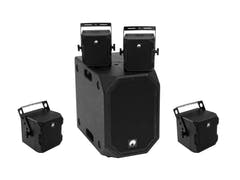 OMNITRONIC BOB-10A bk -sarja + 4x BOB-4 bk