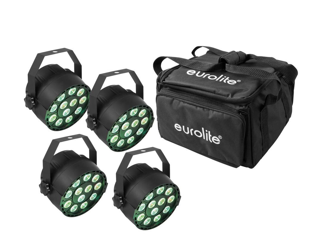 EUROLITE Set 4x LED PARty TCL Spot + pehmeä laukku