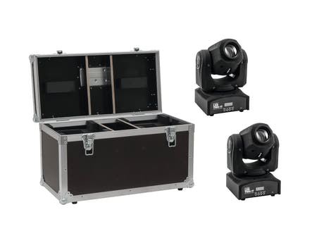 EUROLITE Set 2x LED TMH-17 Spot + kotelo