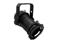 EUROLITE Set PAR-16 Spot GU-10 musta + GU-10 230V LED SMD 7W 3000K