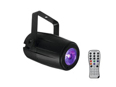 EUROLITE peilipallo 20 cm moottorilla + LED PST-5 QCL Spot bk