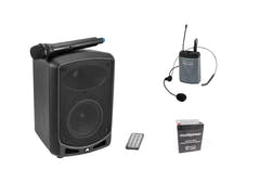 OMNITRONIC Set WAMS-65BT + Bodypack lähetin incl. headset + Akku