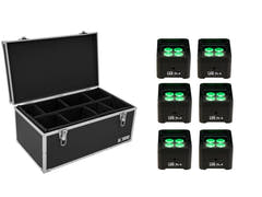 EUROLITE Set 6x LED TL-4 Trusslight + kotelo