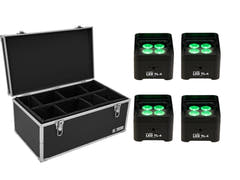 EUROLITE Set 4x LED TL-4 Trusslight + kotelo