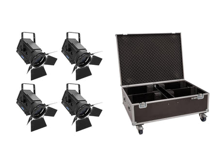 EUROLITE Setti 4x LED THA-150F + kotelo