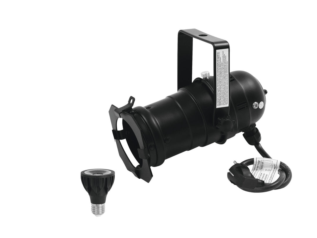 EUROLITE Setti PAR-20 Spot bk + PAR-20 230V COB 6W E-27 LED 1800-3000K dim2warm