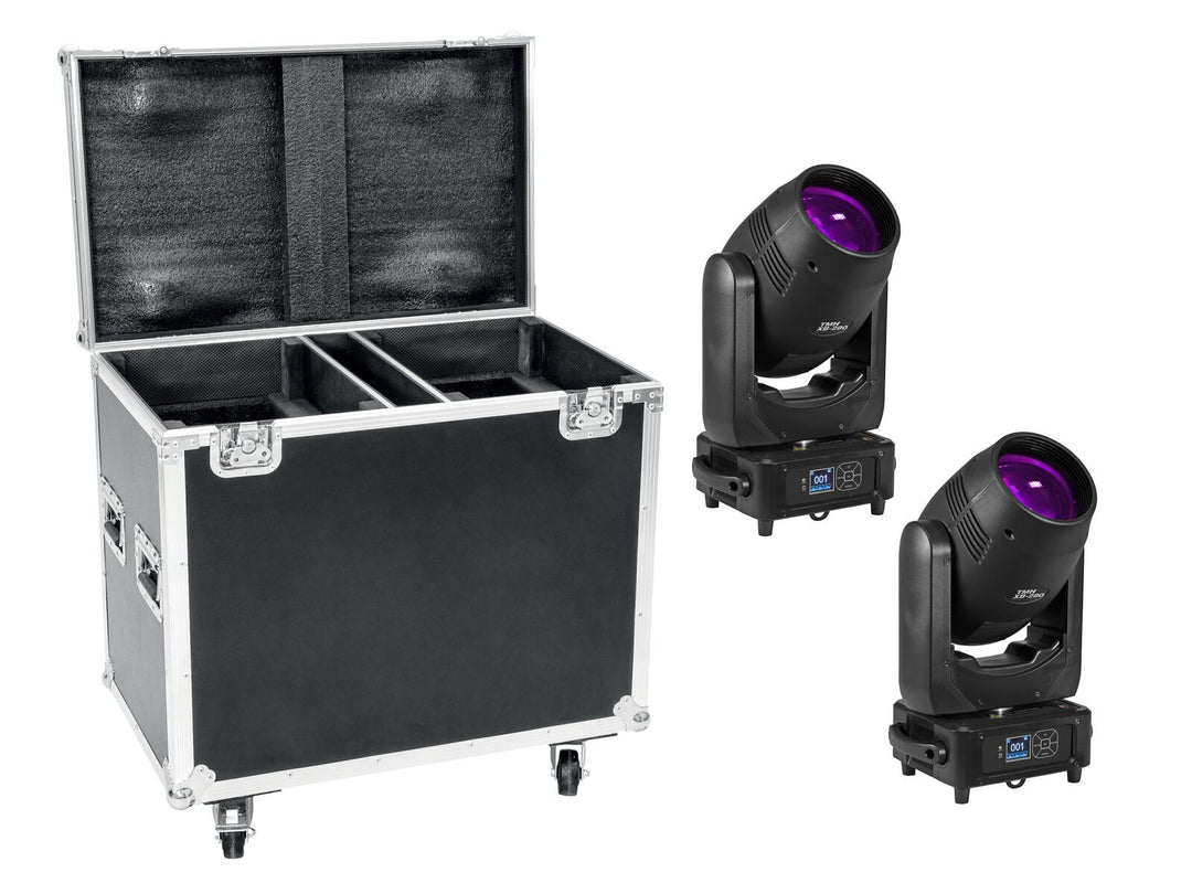 EUROLITE 2x TMH XB-280 + laukku -setti