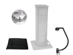 EUROLITE set Mirror ball 30cm säädettävällä näyttämöstandilla + Cover black