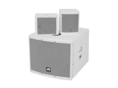 OMNITRONIC Set MOLLY-12A Aktiivinen subwoofer + 2x MOLLY-6 Top 8 ohms, white