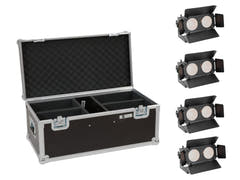 EUROLITE Setti 4x LED CBB-2 WW/CW Fairlight + kotelo