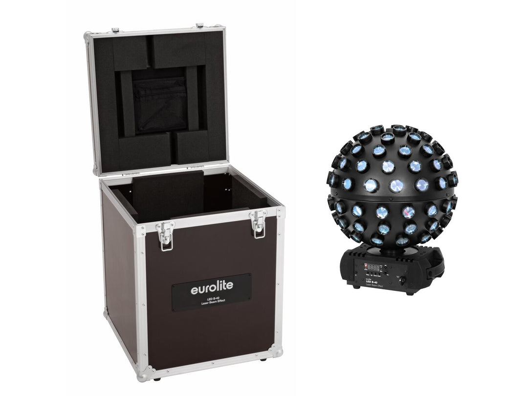 EUROLITE Setti LED B-40 Laser Beam Effect + Case