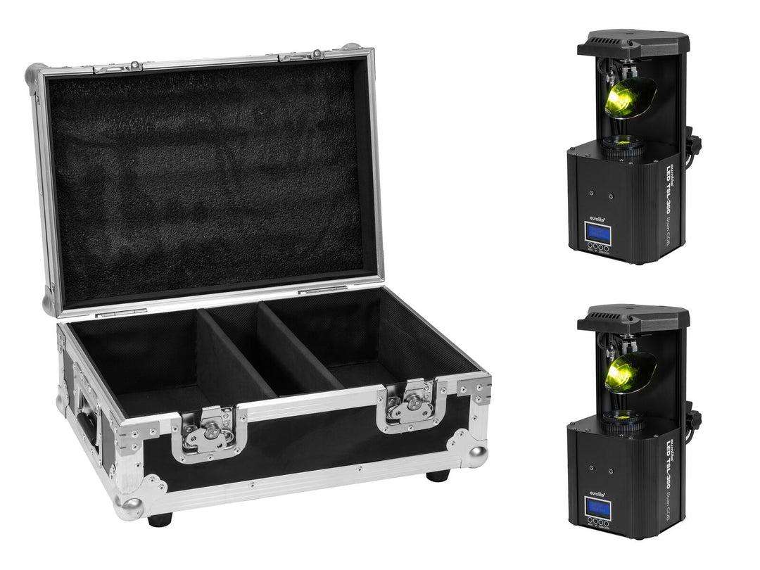 EUROLITE Set 2x LED TSL-350 Scan COB + kotelo