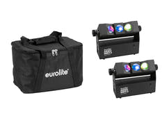 EUROLITE Setti 2x AKKU MBT-3 Spot MK2 + Soft Bag