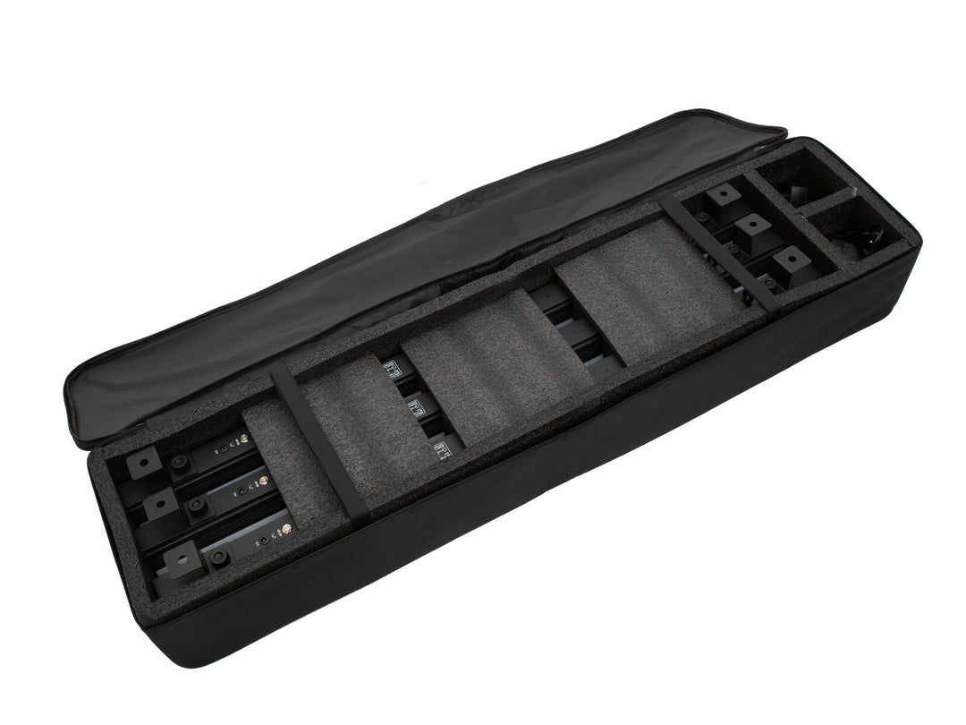 EUROLITE Setti 3x AKKU PT-100/32 Pixel DMX Putki + Pehmeä Laukku
