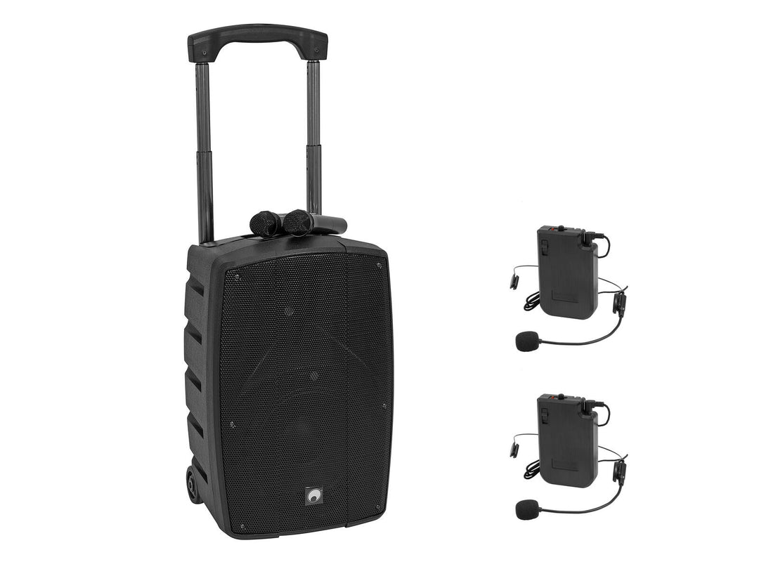 OMNITRONIC Set WAMS-12BT2 + 2x bodypack-lähetin + 2x headset