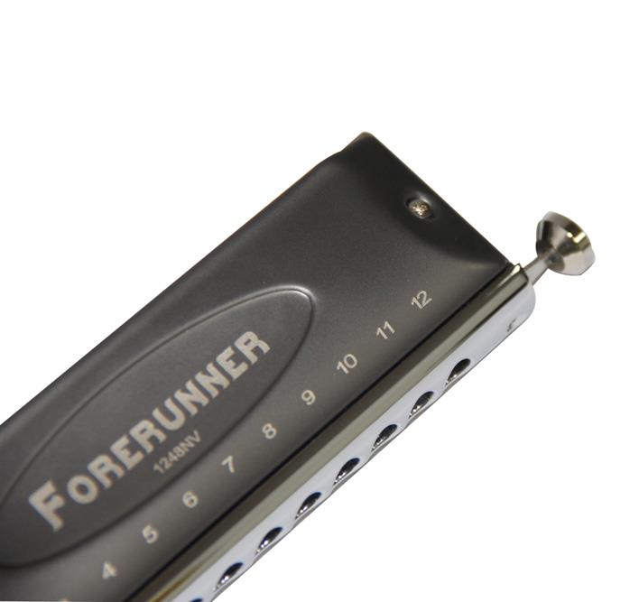 Easttop 'Forerunner' Kromatinen 12-reikäinen Harmonikat (C)