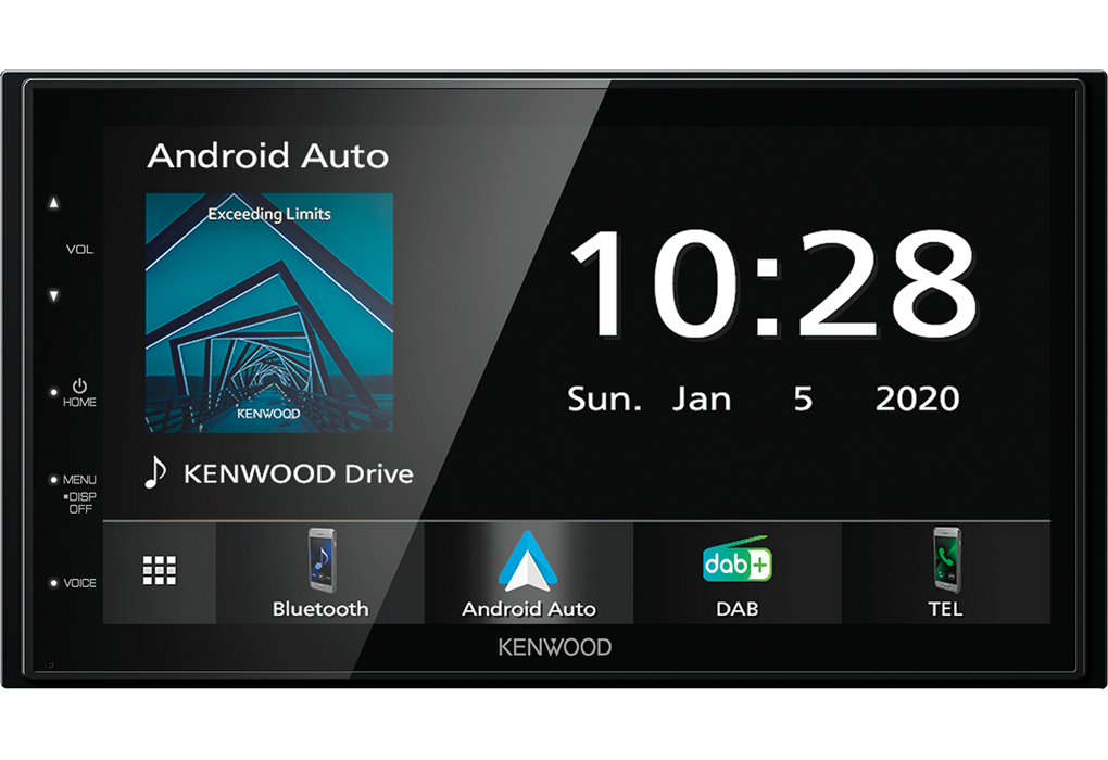 Kenwood DMX5020DABS Apple CarPlay, DAB+, Android Auto ja Bluetooth