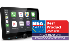 Kenwood DMX9720XDS Multimedia-soitin langattomalla Apple CarPlaylla (10.1")