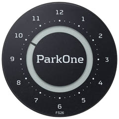 ParkOne2 Pysäköintikiekko (Musta)