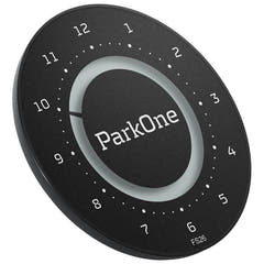 ParkOne2 Pysäköintikiekko (Musta)