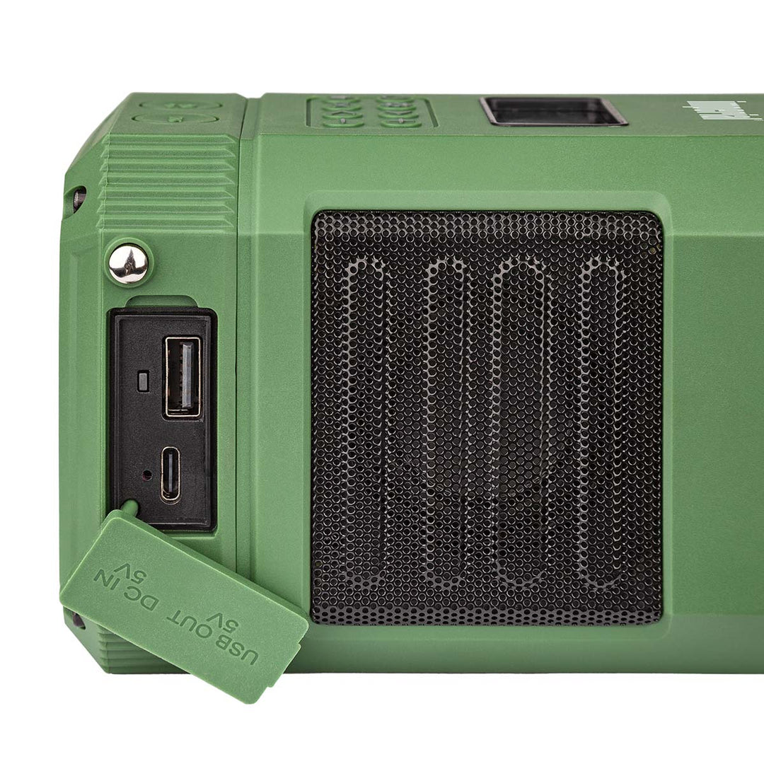 DABMAN OR 3 Paristokäyttöinen DAB+/FM-ulkoradio Bluetoothilla