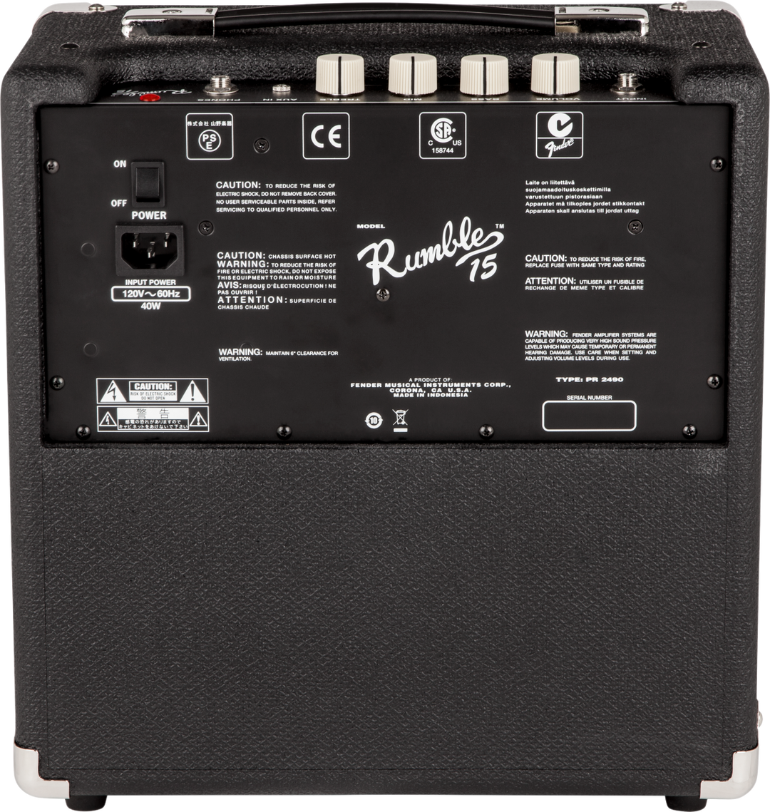Fender Rumble 15 Bassovahvistin