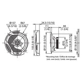 JVC CS-DR522 kaiutinsarja 13cm 2-tie 260w peak