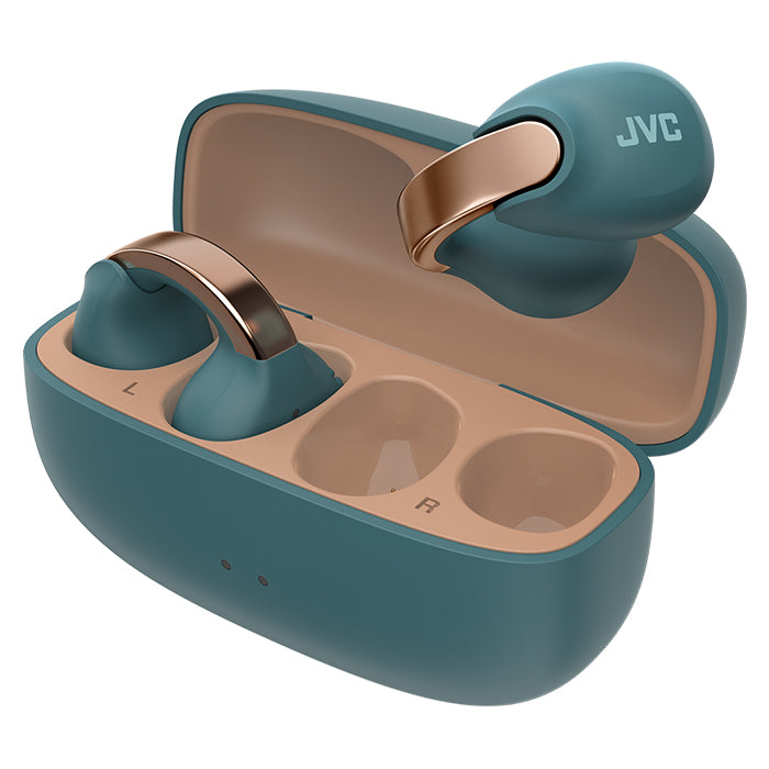 JVC Nearphones HA-NP1T Open Ear Headphones sininen