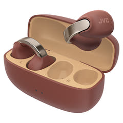 JVC Nearphones HA-NP1T Open Ear Headphones punainen