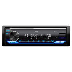 JVC KD-X382BT autoradio RDS-virittimellä ja Bluetooth 100mm