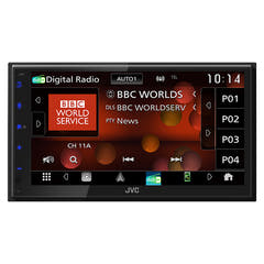 JVC KW-M695DBW Appradio Apple Carplay ja Android Auto