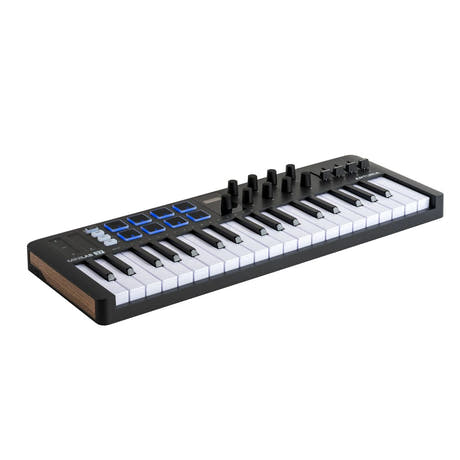 ARTURIA Minilab 37, musta