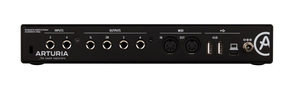 Arturia MiniFuse 4 (Musta)