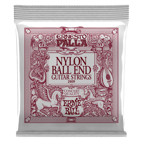 Ernie Ball Ernesto Palla Black Nylon Gold Ball Kitaran Kielet (Klassinen)
