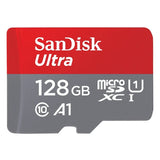 SanDisk Ultra SD-kortti adapterilla, 128 GB