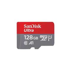 SanDisk Ultra SD-kortti adapterilla, 128 GB