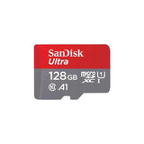 SanDisk Ultra SD-kortti adapterilla, 128 GB