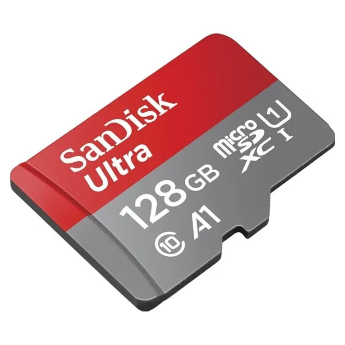 SanDisk Ultra SD-kortti adapterilla, 128 GB