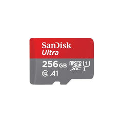 SanDisk Ultra SD -kortti, sisältää sovittimen, 256 Gt