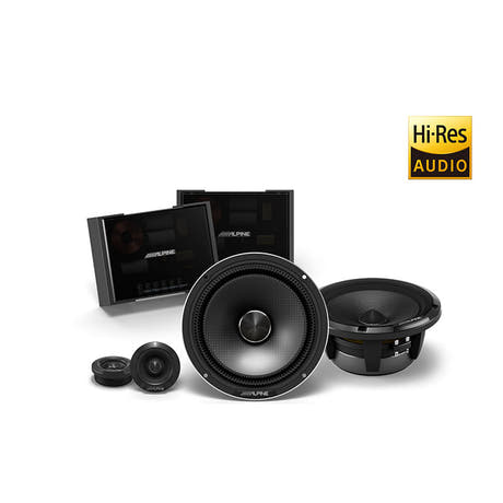 Alpine status HDZ-65CS 6,5" 2-tie-komponenttikaiutinsarja slim