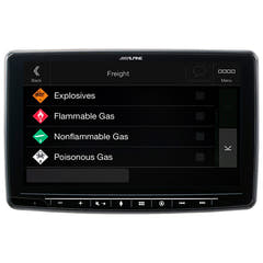 Alpine INE-F904DC Halo9 navigoinnilla ja kuorma-autokartoilla