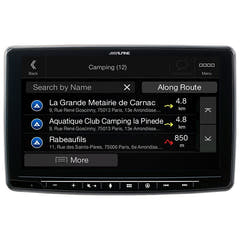 Alpine INE-F904DC Halo9 navigoinnilla ja kuorma-autokartoilla