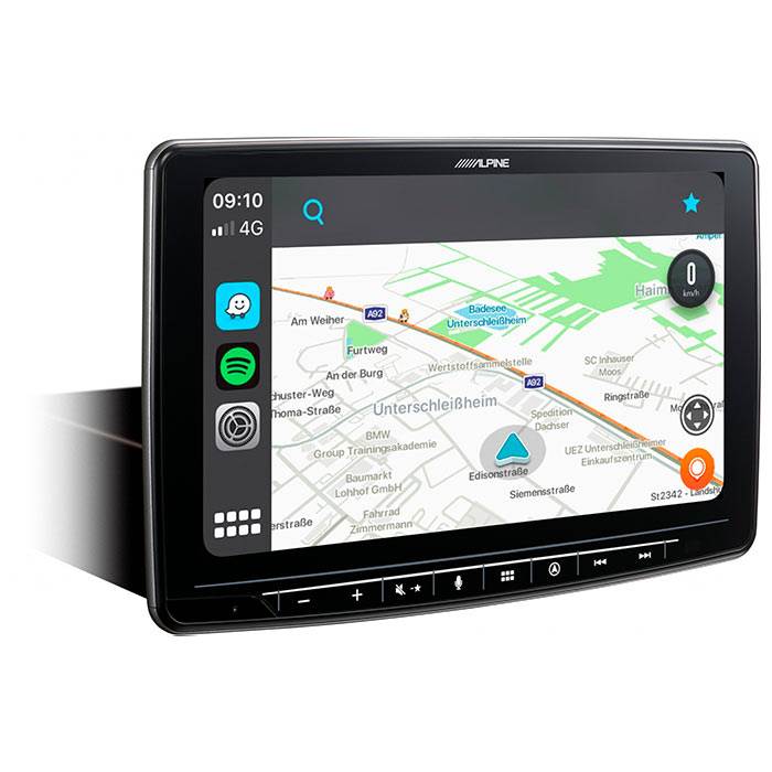 Alpine HALO9 INE-F904D Apple Carplay, Navigointi, Android ja Bluetooth