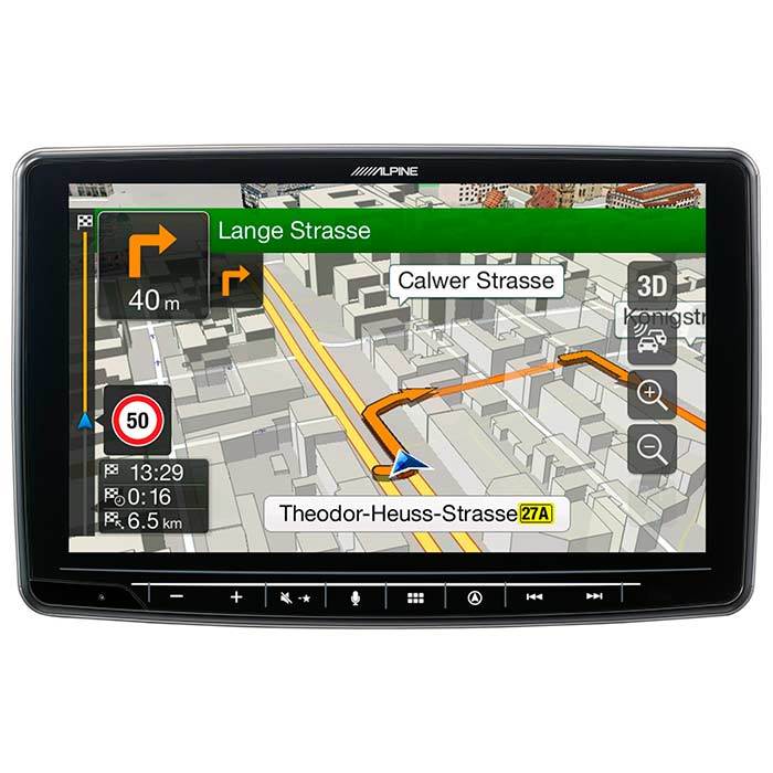 Alpine HALO9 INE-F904D Apple Carplay, Navigointi, Android ja Bluetooth