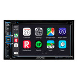 Alpine INE-W611DC 2-DIN-multimedia-asema kuorma-autokartalla