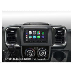 Alpine KIT-7FI-DU8 -sarja 7" Fiat Ducato malliin 8 2022-