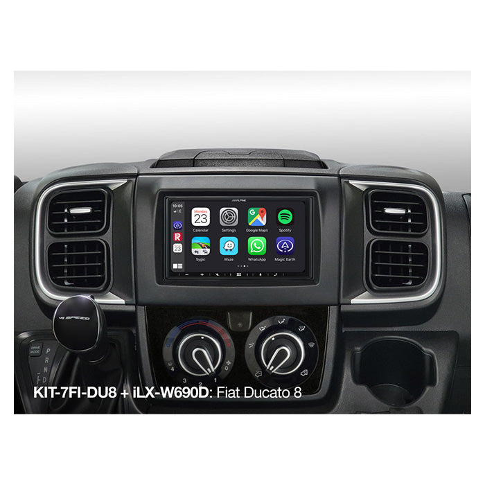 Alpine KIT-7FI-DU8 -sarja 7" Fiat Ducato malliin 8 2022-
