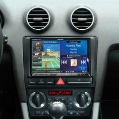 2-DIN 8" -sarja Audi A3:lle ilman näyttöä